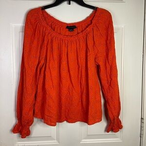 Sanctuary the Blooming Top with off the shoulder neck line and ruffed cu…‎